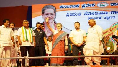 Karnataka Polls: Sonia Gandhi Slams Bommai Govt's 'Dark Rule' In 1st Rally