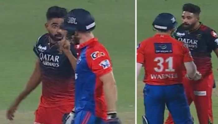 Watch: Mohammed Siraj&#039;s Fiery Exchange With Delhi Capitals&#039; Philp Salt And David Warner Steals Spotlight In DC vs RCB Clash