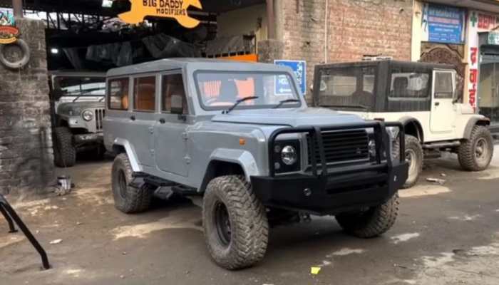 This Modified Mahindra Bolero Imitates Iconic Land Rover Defender ...