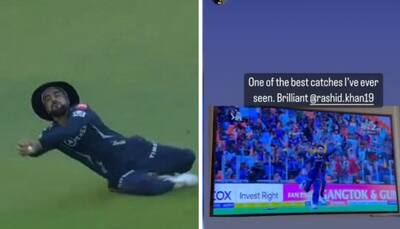 Watch: Virat Kohli Left In Disbelief As Rashid Khan Takes Stunning Catch In LSG vs GT Clash