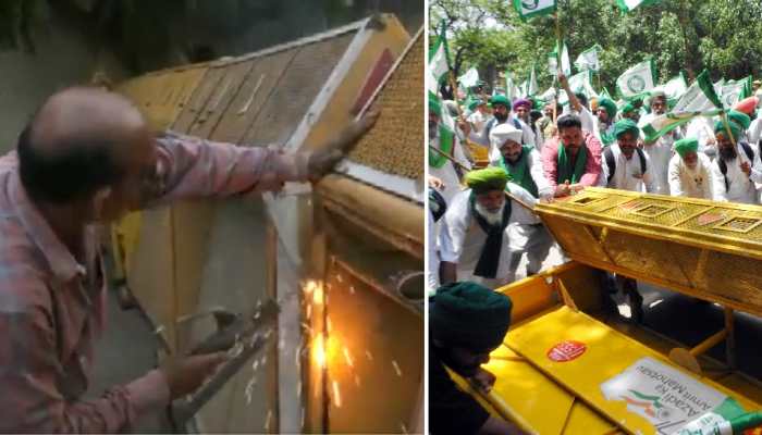 Wrestlers Protest: Police Weld Barricades After Scuffle With Farmers