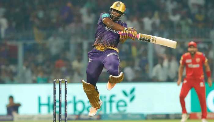 WATCH: Andre Russell Smash Three Sixes In Sam Curran’s Over To Set Up Kolkata Knight Riders Win