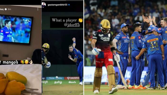IPL 2023: Naveen-ul-Haq, Gambhir's Cryptic Posts After Kohli's Dismissal In RCB vs MI Go Viral, Check Here