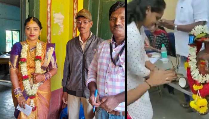 Karnataka Elections Sidelights: From Prayers Offered To LPG Cylinders To Vote Cast By New Bride 