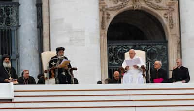 Celebrating A Rare Day At The Vatican With Two Popes On Stage