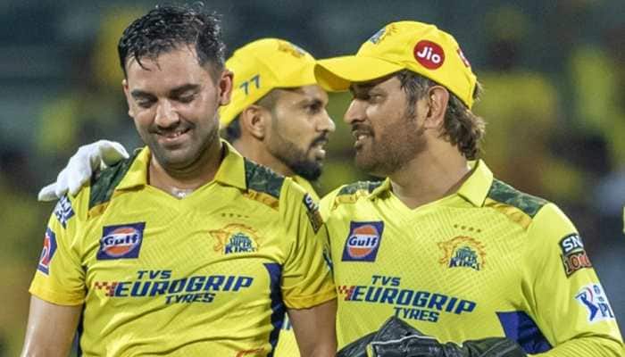 WATCH: MS Dhoni ‘Scares’ Deepak Chahar With A ‘Slap’ Before Match Against Delhi Capitals