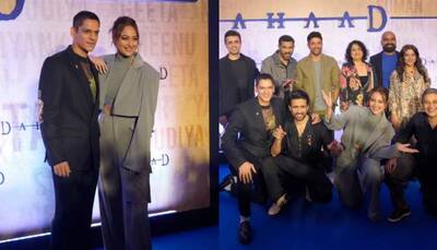 Sonakshi Sinha, Vijay Varma Rule The 'Dahaad' Look At Screening: Pics 