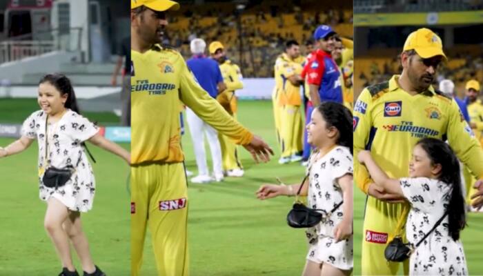 Watch: IPL Share Video Of Ziva Hugging Dad MS Dhoni After CSK Beat DC