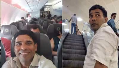 'Heartwarming': Man Records Father's Reaction On His First Flight, Video Goes Viral