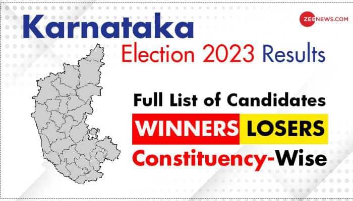 Karnataka Elections Result 2023: Full List Of Candidates Winners Name Constituency-Wise DECLARED