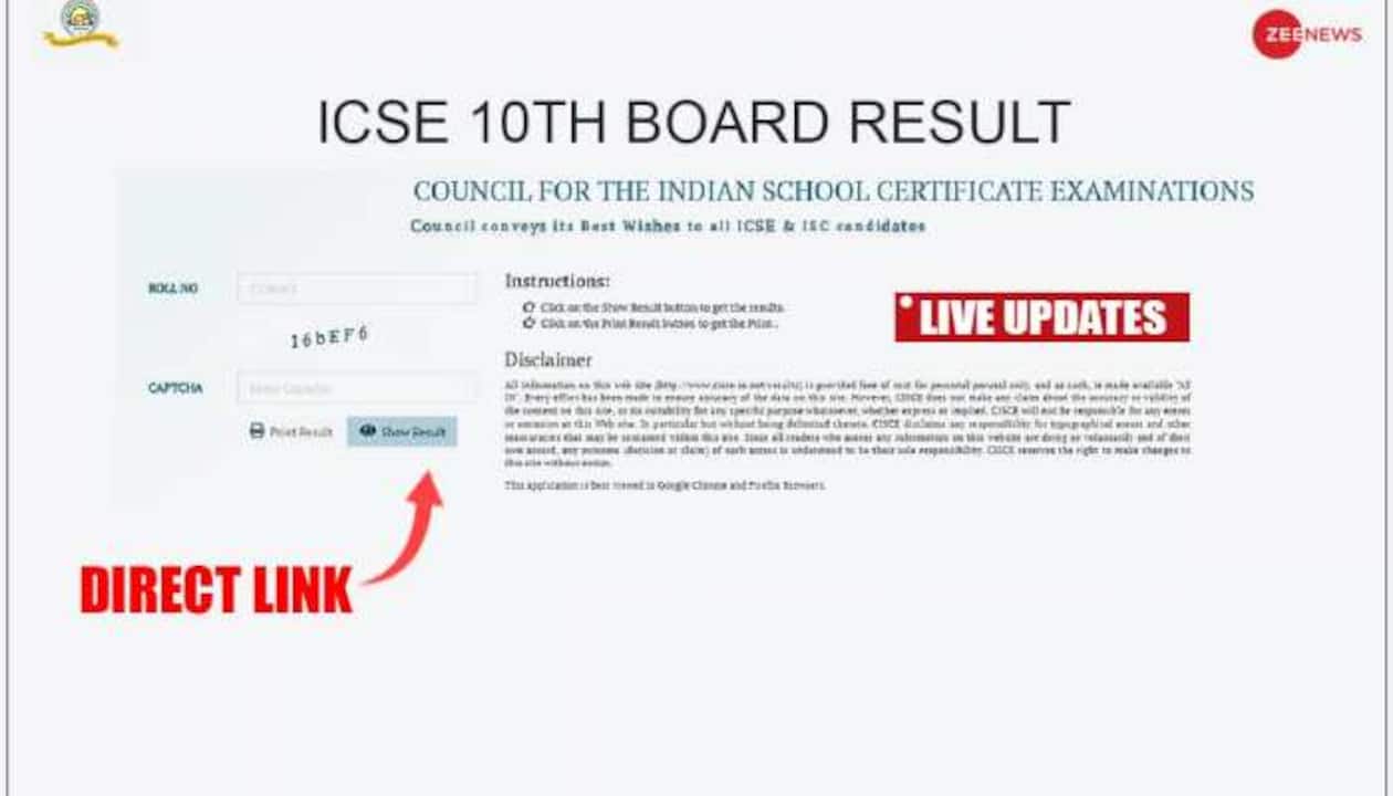 Result top cisce org