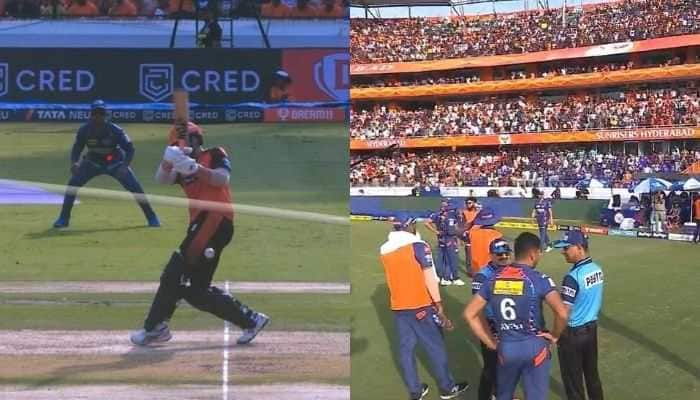 Watch: Hyderabad Crowd Chant Kohli&#039;s Name Pointing At Gambhir, Throw Objects At Lucknow Dugout After Controversial No-Ball Call