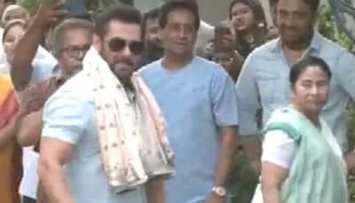 Salman Khan Meets Bengal CM Mamata Banerjee At Her Kolkata Residence