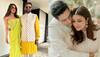 Priyanka Chopra Stuns In Parrot-Green Ruffle Saree At Parineeti Chopra-Raghav Chadha's Engagement: See Pics