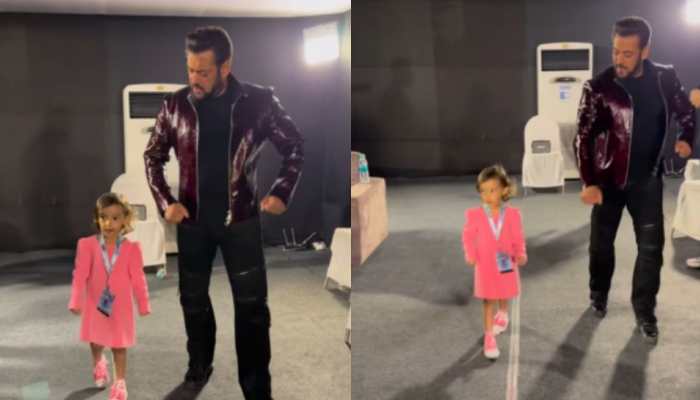 Salman Khan&#039;s Video Dancing With Nephew Ahil Is The Cutest Thing On Internet- Watch