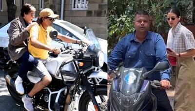 After Amitabh Bachchan, Anushka Sharma Takes Bike Ride With Bodyguard Without Helmet, Mumbai Police Reacts