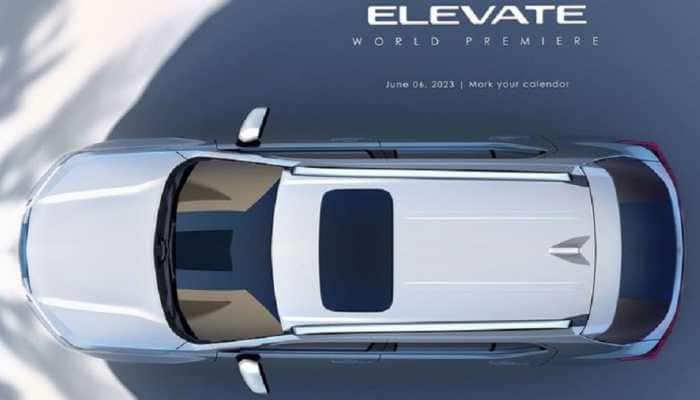 Honda Elevate SUV Unveiling On June 6, New Teaser Reveals Single-Pane Sunroof