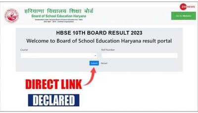bseh.org.in HBSE Haryana Board Class 10th Result 2023 Announced - Direct Link To Check Scorecard Here