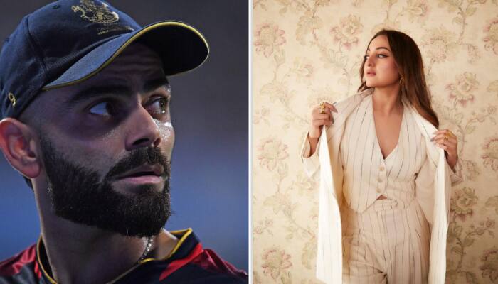 Watch: Sonakshi Sinha Expresses Her Love For RCB&#039;s Virat Kohli