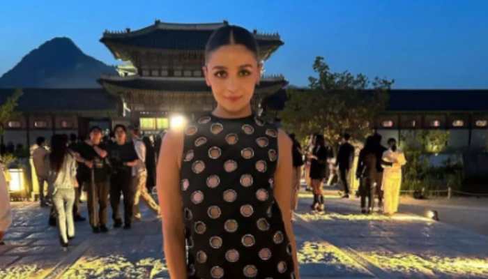 Alia Bhatt Stuns In Mini Polka-Dotted Black Dress At Gucci Cruise Show 2024- See Pics