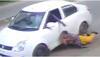 WATCH: Tamil Nadu Woman Almost Run Over By Car During Chain-Snatching Attempt