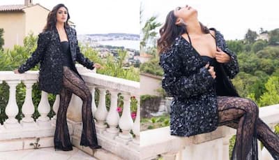 Cannes 2023: Mrunal Thakur Stuns In Glamourous Black Ensemble On Her Debut