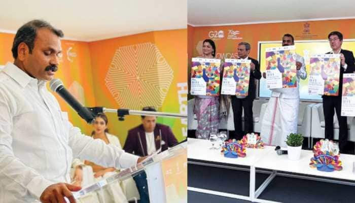 Cannes 2023: Union Minister L Murugan Unveils 54th International Film Festival Of India&#039;s Official Poster