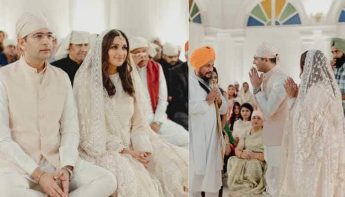 Raghav Chadha-Parineeti Chopra&#039;s Engagement Ceremony Looks Even More Dreamy In New Pics