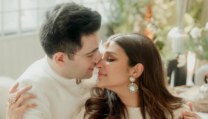 ICYMI: Parineeti Chopra And Raghav Chadha Groove To Desi Beats On Engagement Night