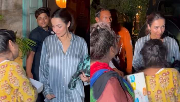 Watch: Malaika Arora Stopped By 3 Girls On Road, Netizens Call It 'Harassment'