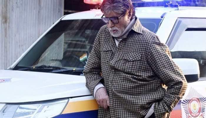 Amitabh Bachchan Shares Photo With Police Van, Says &#039;Arrested&#039; Amid Helmet Controversy