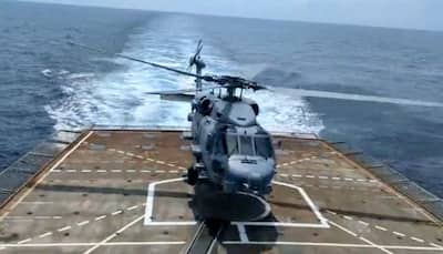 Indian Navy's MH60R Helicopter Makes Maiden Landing On Warship: Watch Video