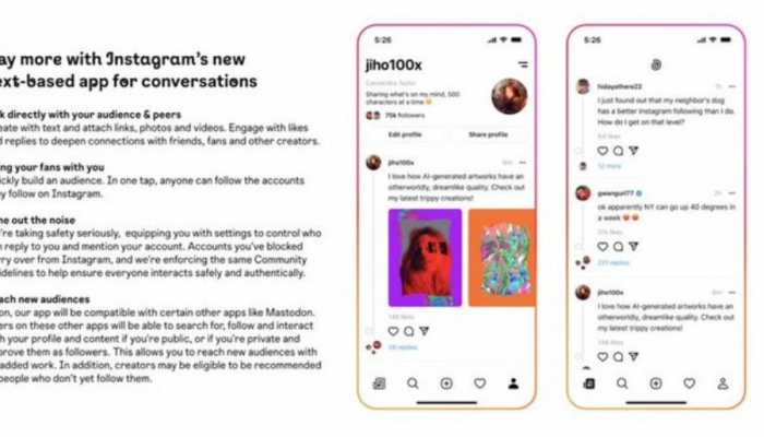 Instagram&#039;s New Text-Based App; Leaked Image Reveals Twitter&#039;s Rival