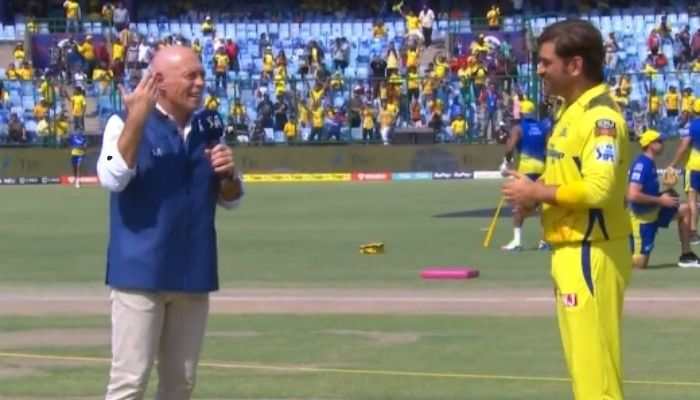 Watch: Danny Morrison And MS Dhoni Communicate Through Sign Language, Amidst Deafening Fanfare