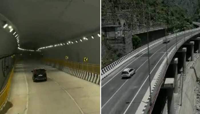 Kiratpur-Manali Highway&#039;s Five Tunnels Opened For Traffic: Watch Video