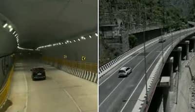 Kiratpur-Manali Highway's Five Tunnels Opened For Traffic: Watch Video