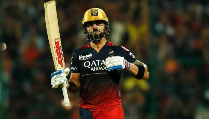 Royal Challengers Bangalore batter Virat Kohli notched up his 7th IPL century, breaking the record of Chris Gayle for most centuries in the Indian Premier League history. (Photo: BCCI/IPL)