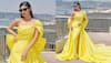 Mouni Roy Slays In Extraordinary Yellow Gown At Her Cannes Debut