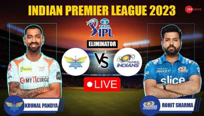 LIVE Updates | LSG vs MI, Eliminator IPL 2023 Live Score: Will Surya Fire  At Chepauk? | Cricket News | Zee News