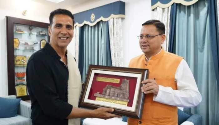 Akshay Kumar Meets Uttarakhand CM Pushkar Singh Dhami, Discusses About Film Shooting In The State