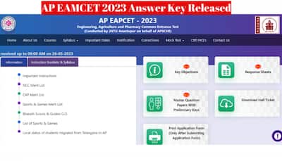 AP EAMCET 2023 Answer Key Released: Raise Objections, Response Sheet, Download Now To Verify Your Answers
