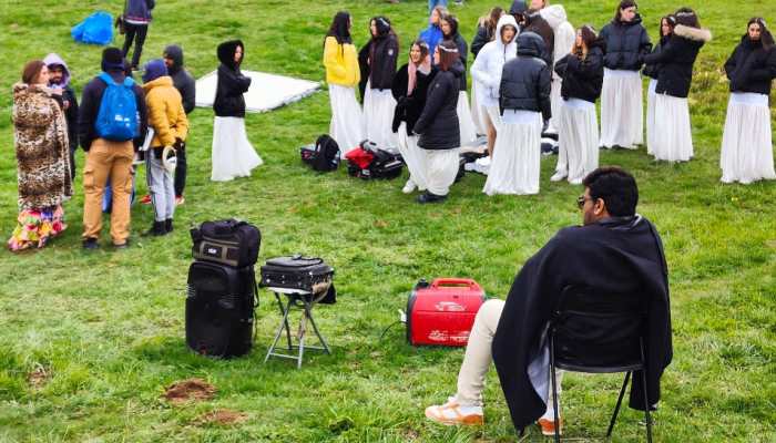 Chiranjeevi Shares BTS Pictures From Sets Of Bhola Shankar In Switzerland, Fans Are Thrilled