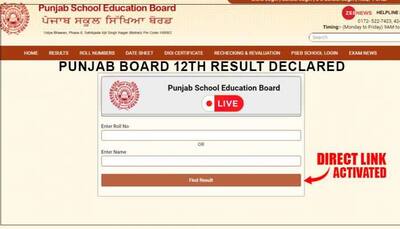 Punjab Boards Result 2022: Pseb Declares Class 12th Results @pseb