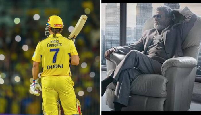 Watch: MS Dhoni Enters Chepauk On Rajnikanth&#039;s Kabali Track &#039;Neruppu Da&#039; During CSK vs GT Clash, Video Goes Viral