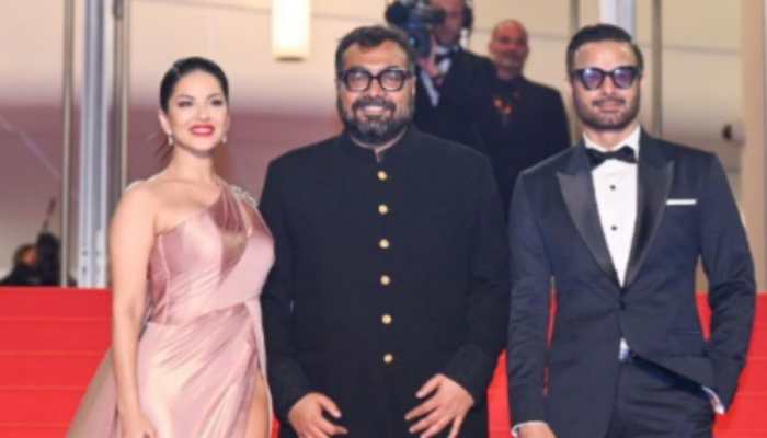 Anurag Kashyap Walks The Red Carpet With Sunny Leone, Rahul Bhat As &#039;Kennedy&#039; Premieres At Cannes Film Festival