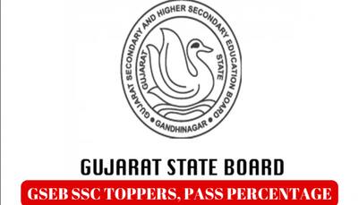 Gujarat Board 10th Result 2023 Toppers List: Topper Rudra Gami Scores 99.9%, Check GSEB Complete Toppers List