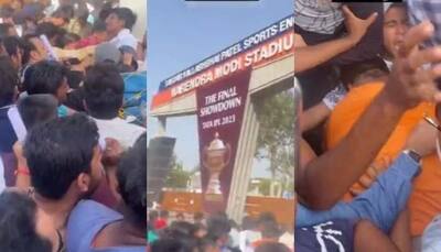 Watch: Stampede-like Situation Transpires Outside Narendra Modi Stadium As Fans Rush To Collect IPL 2023 Final Tickets, Online Tickets Sold Out
