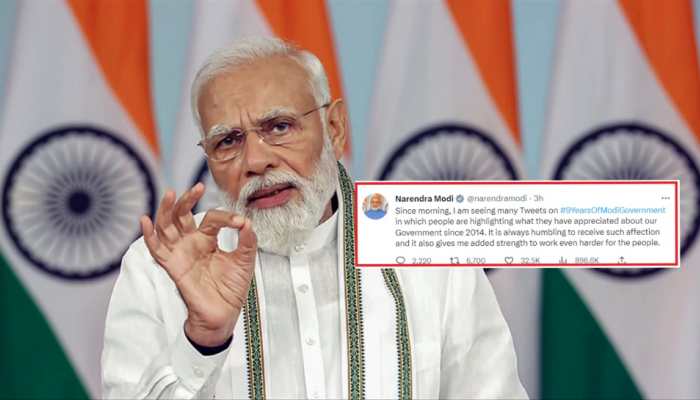 ‘Gives Me Strength…’: PM Thanks People As 9YearsOfModiGovt Trends On Twitter
