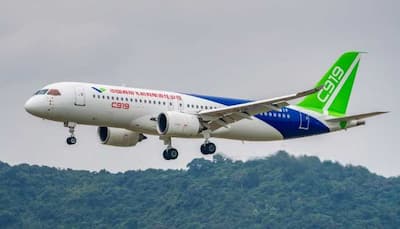 China's First Indigenous Passenger Jet COMAC C919 Takes Maiden Commercial Flight