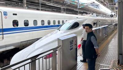 Tamil Nadu CM MK Stalin Takes Bullet Train Ride In Japan; Demands Same Service In India